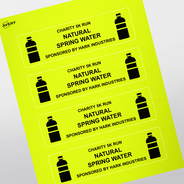 Professional Printed Rectangle Labels