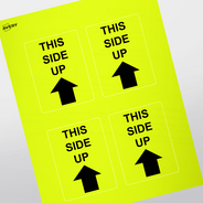 Professional Printed Rectangle Labels
