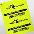 Professional Printed Rectangle Labels