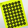 Professional Printed Round Labels