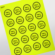 Professional Printed Round Labels