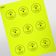 Professional Printed Scalloped Labels