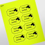 Professional Printed Rectangle Labels