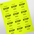 Professional Printed Hexagon Labels