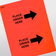 Professional Printed Oval Labels