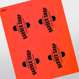 Professional Printed Oval Labels