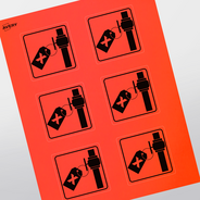 Professional Printed Square Labels