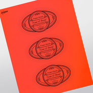 Professional Printed Oval Labels