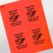 Professional Printed Emerald Labels