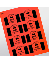 Professional Printed Arched Labels