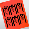 Professional Printed Arched Labels