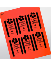 Professional Printed Arched Labels