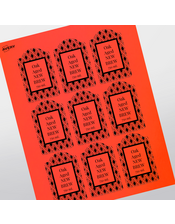 Professional Printed Arched Labels