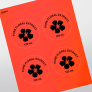 Professional Printed Round Labels