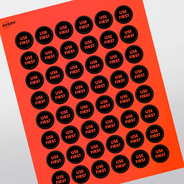 Professional Printed Round Labels