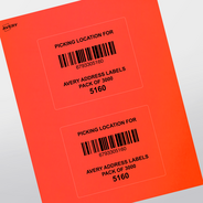 Professional Printed Rectangle Labels