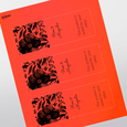 Professional Printed Rectangle Labels