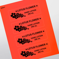 Professional Printed Rectangle Labels