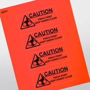 Professional Printed Rectangle Labels