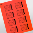 Professional Printed Rectangle Labels