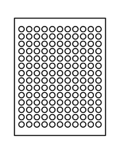 Avery Round Template