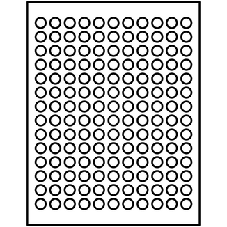 Avery Round Template