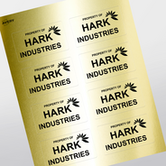 Professional Printed Rectangle Labels