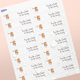 Professional Printed Rectangle Labels