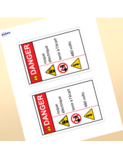 Étiquettes rectangulaires