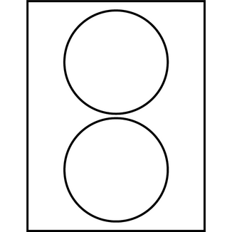 Avery Round Template
