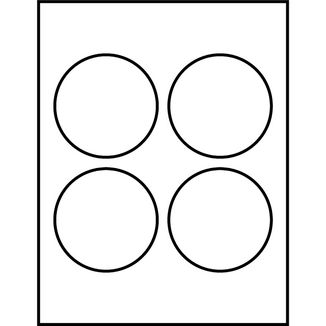 Avery Round Template