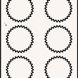 Étiquettes Étoile rayonnante