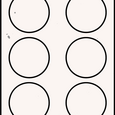 Étiquettes rondes