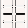 Scalloped Labels By The Sheet