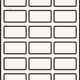 Étiquettes rectangulaires