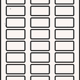 Étiquettes rectangulaires