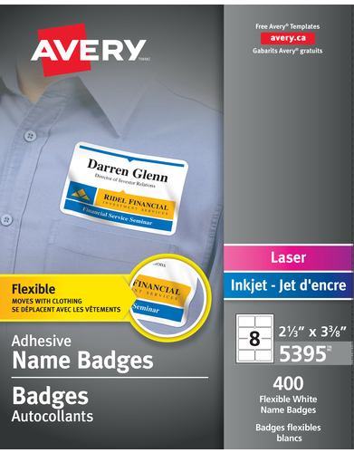 Avery® Flexible Name Badges 