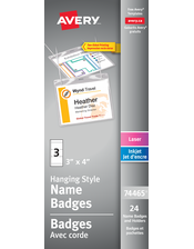  Hanging Name Badge kit