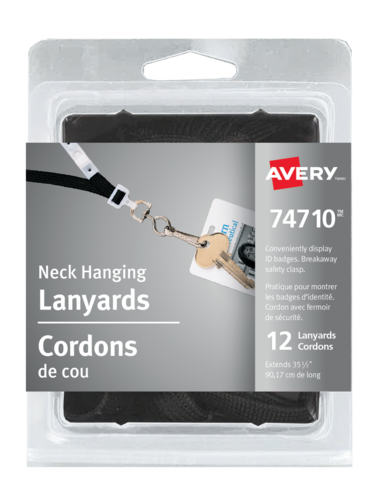 Avery® Cordons de cou