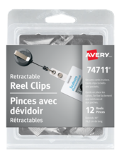  Retractable Reel Clip