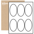 Oval Labels By The Sheet