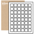 Square Labels By The Sheet