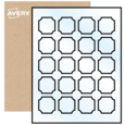 Square Labels By The Sheet