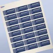 Étiquettes rectangulaires