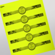 Professional Printed Band Labels