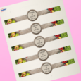 Professional Printed Band Labels