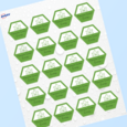 Professional Printed Hexagon Labels