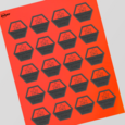 Étiquettes hexagonales