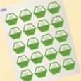 Professional Printed Hexagon Labels