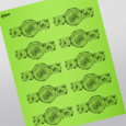 Professional Printed Band Labels